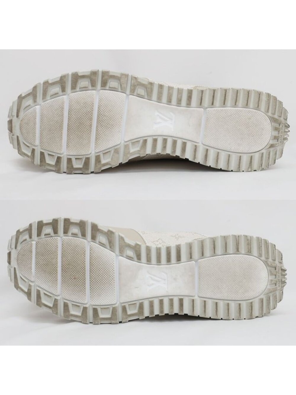 Louis Vuitton Runaway Sneakers 1 Ahso4 Monogram Beige Size - Picture 5 of 10